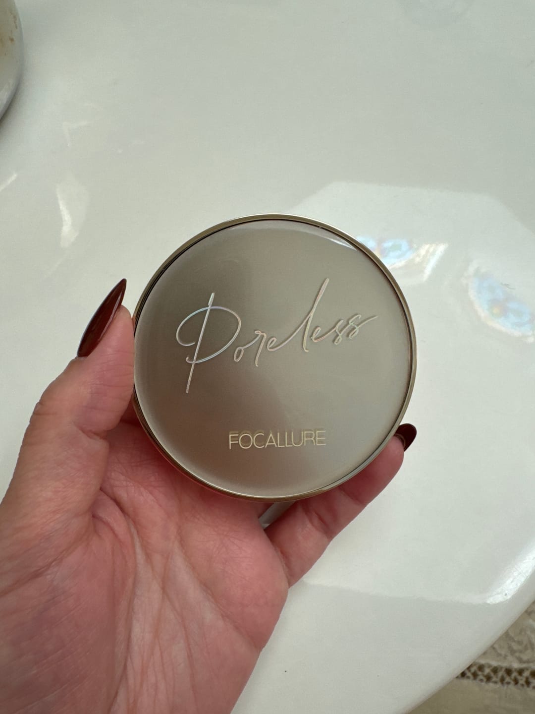Customer photo review of Matte Air Cushion Foundation