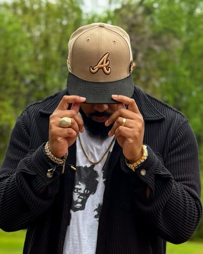 Customer photo review of Double Pocket Waffle Button Up Shirt