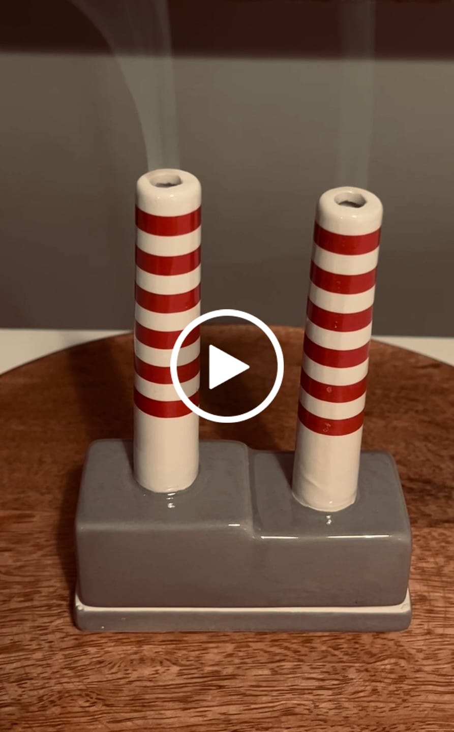 Customer video review of Wonky Poolbeg Incense Burner
