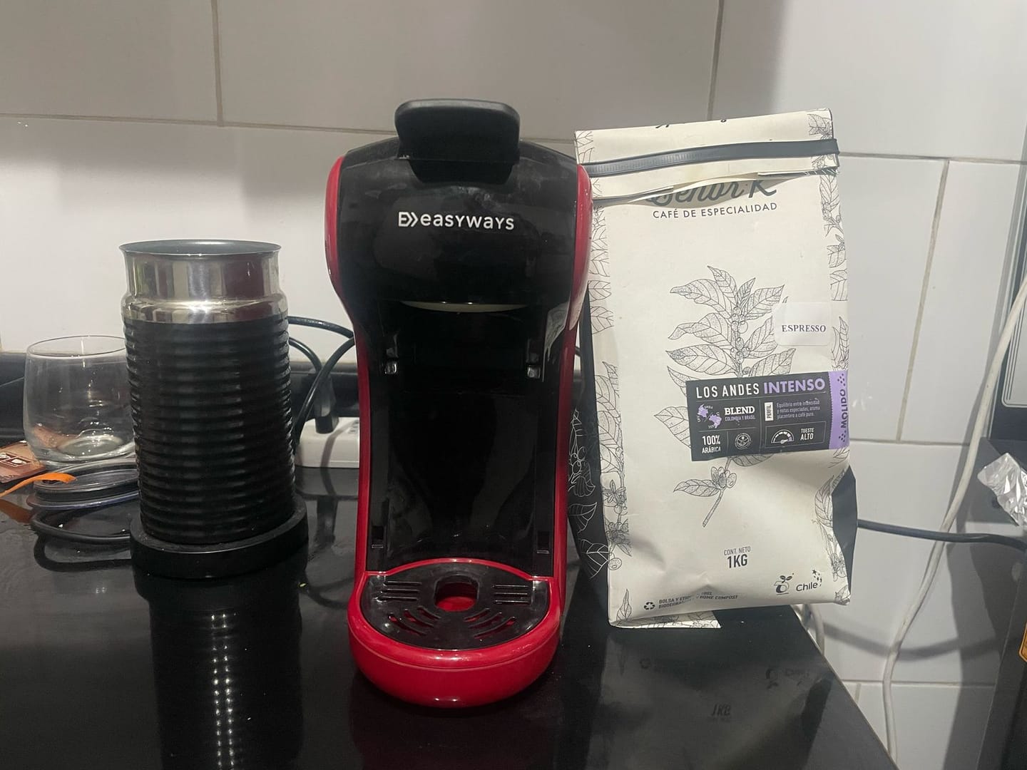 Customer photo review of Blend Los Andes Intenso Bolsa 1 KG | MOLIDO