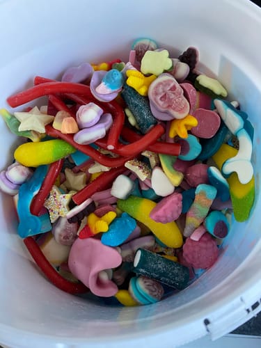 Customer photo review of 5kg Mix Your Own Pick n Mix Bucket