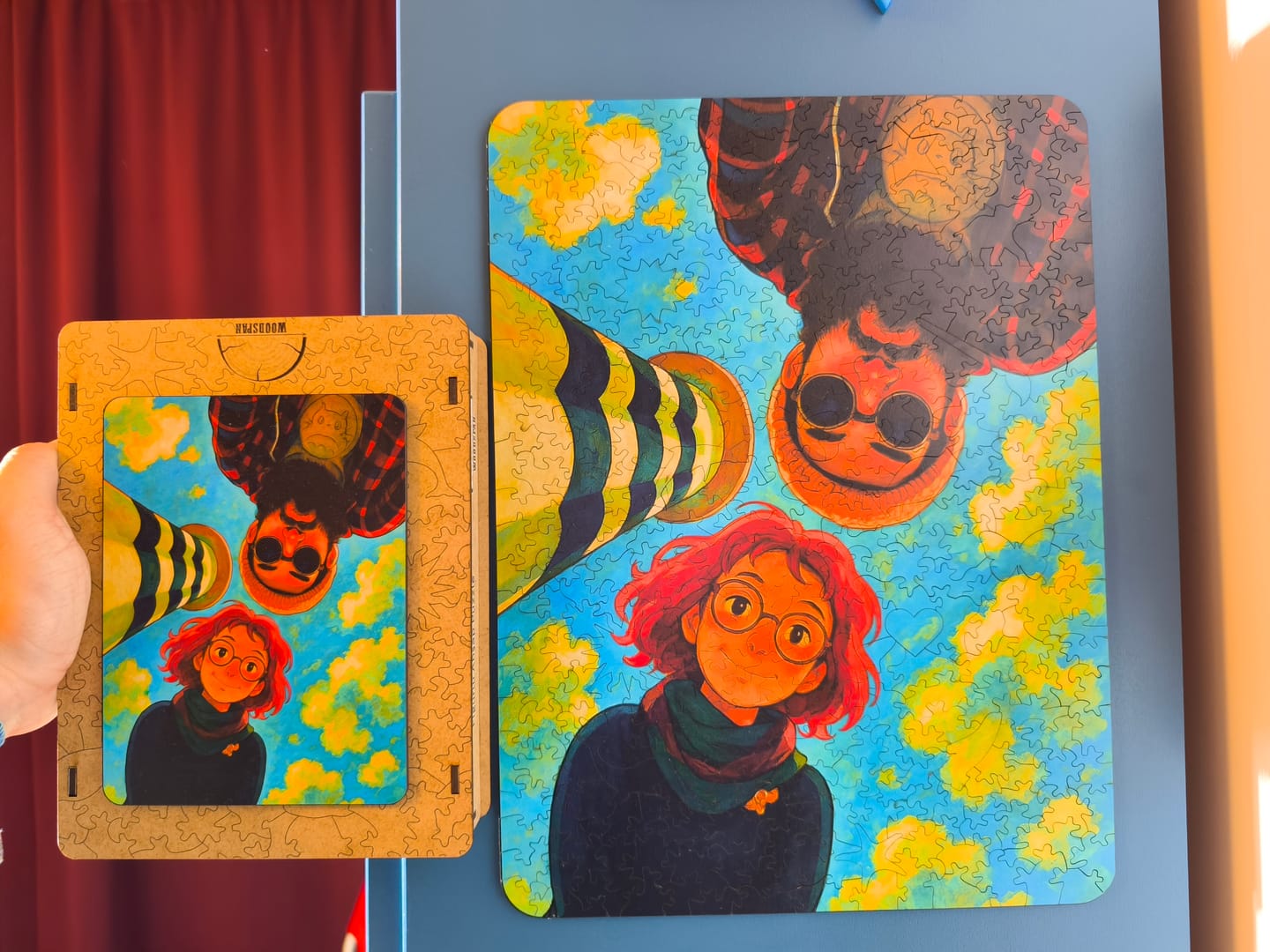 Customer photo review of Kişisel Tasarım - Ahşap Puzzle