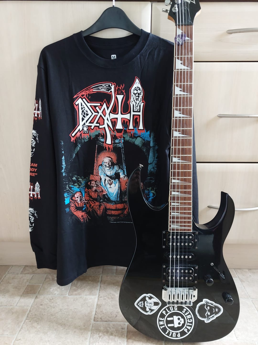 Customer photo review of Death - Scream Bloody Gore - Longsleeve Shirt