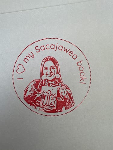 Customer photo review of Face Stamp﹘ Self-Inking Stamp