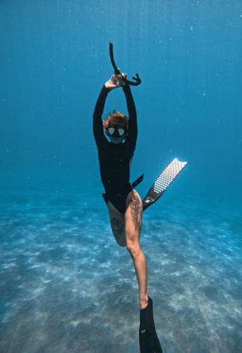 Customer photo review of Luna Long Sleeve Swimwear