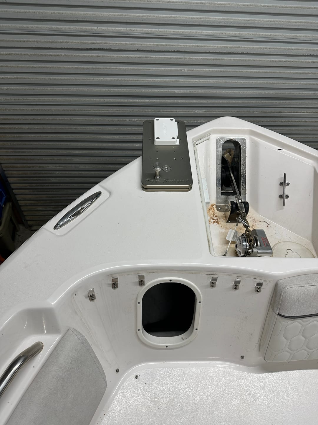 Customer photo review of Sea Swivel Trolling Motor Mount
