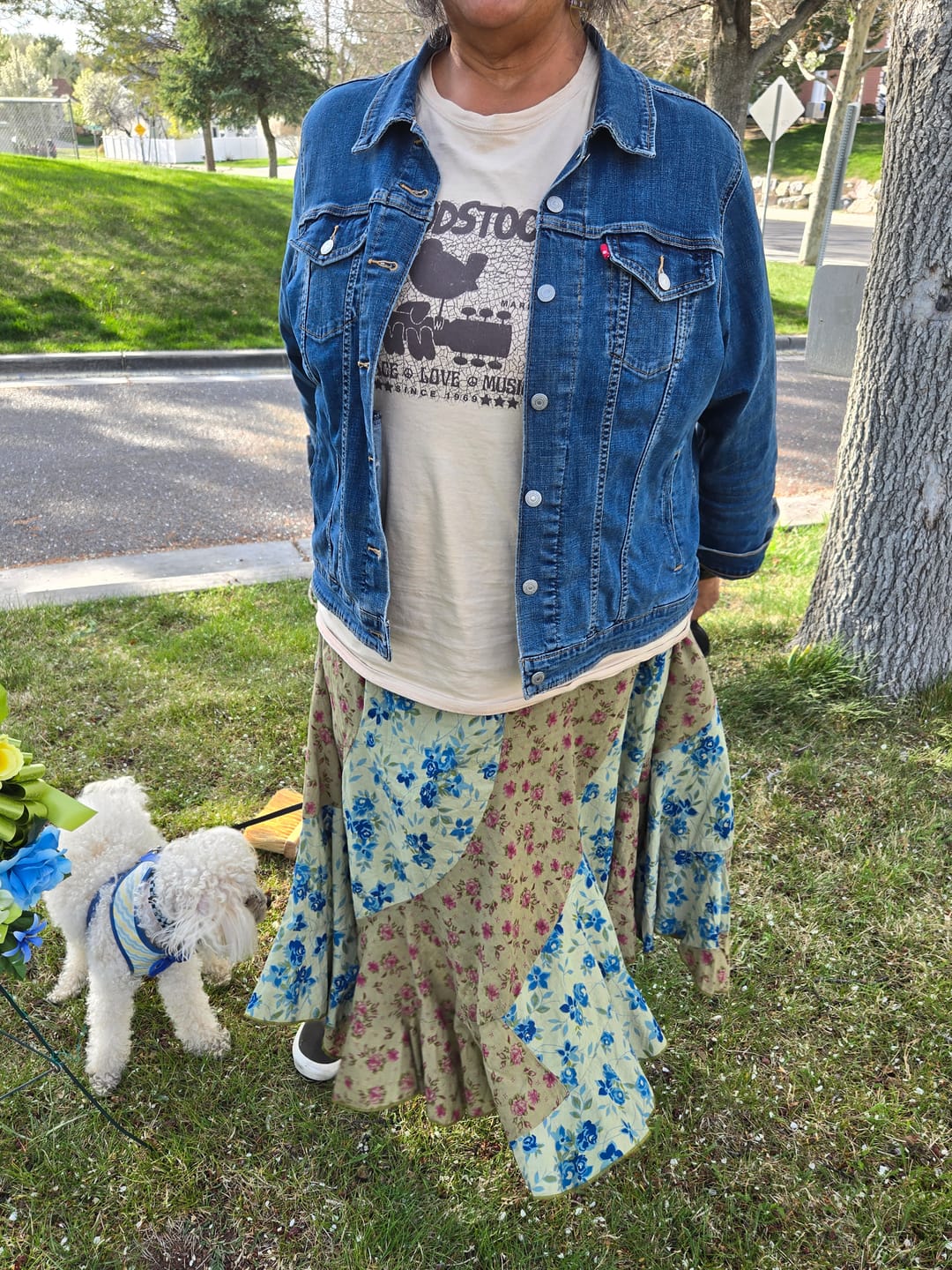 Customer photo review of Festival Goddess Skirt