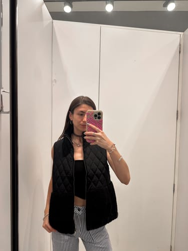 Customer photo review of Chiporro Vest Acolchado Black