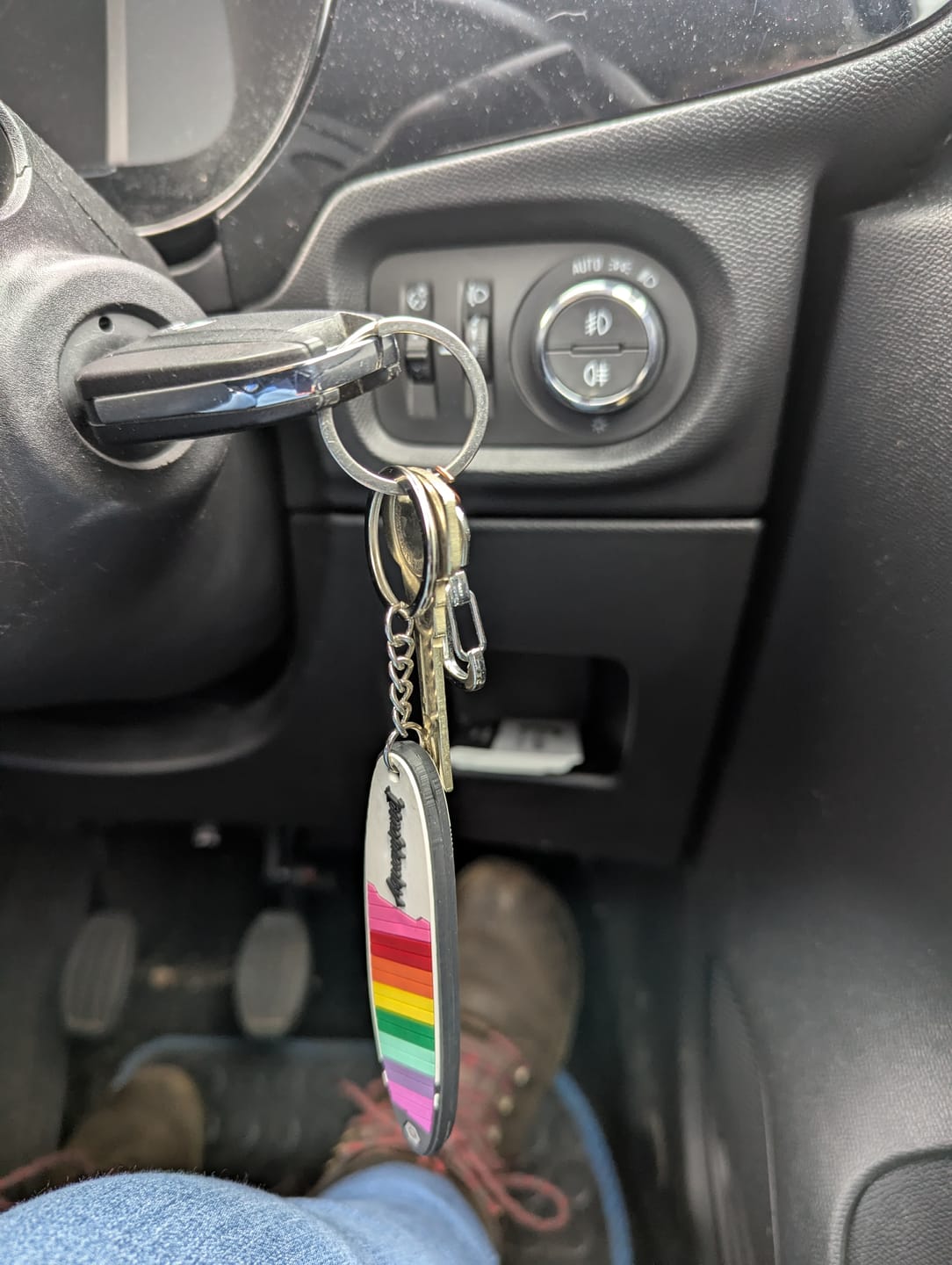 Customer photo review of Aquaplanet Mini Paddle Board Keyrings