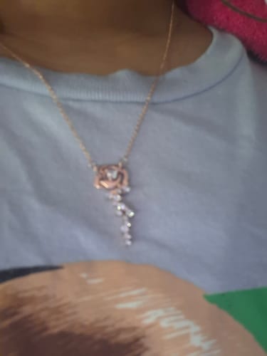 Customer photo review of Isabella Rose Necklace