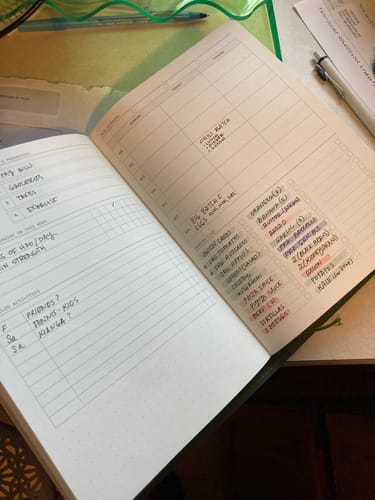 Customer photo review of Planners Starter Kit-  'CANDY HEART'