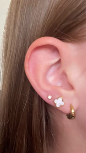 Customer photo review of Kate Ohrringe | 18K vergoldet