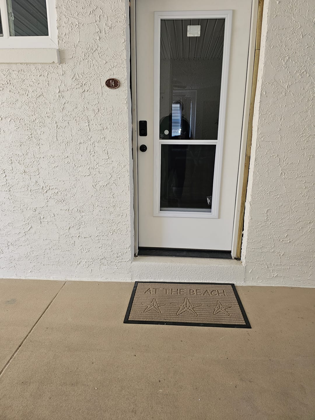 Customer photo review of Venting 1 Lite Glass and Frame Kit (Full Lite)