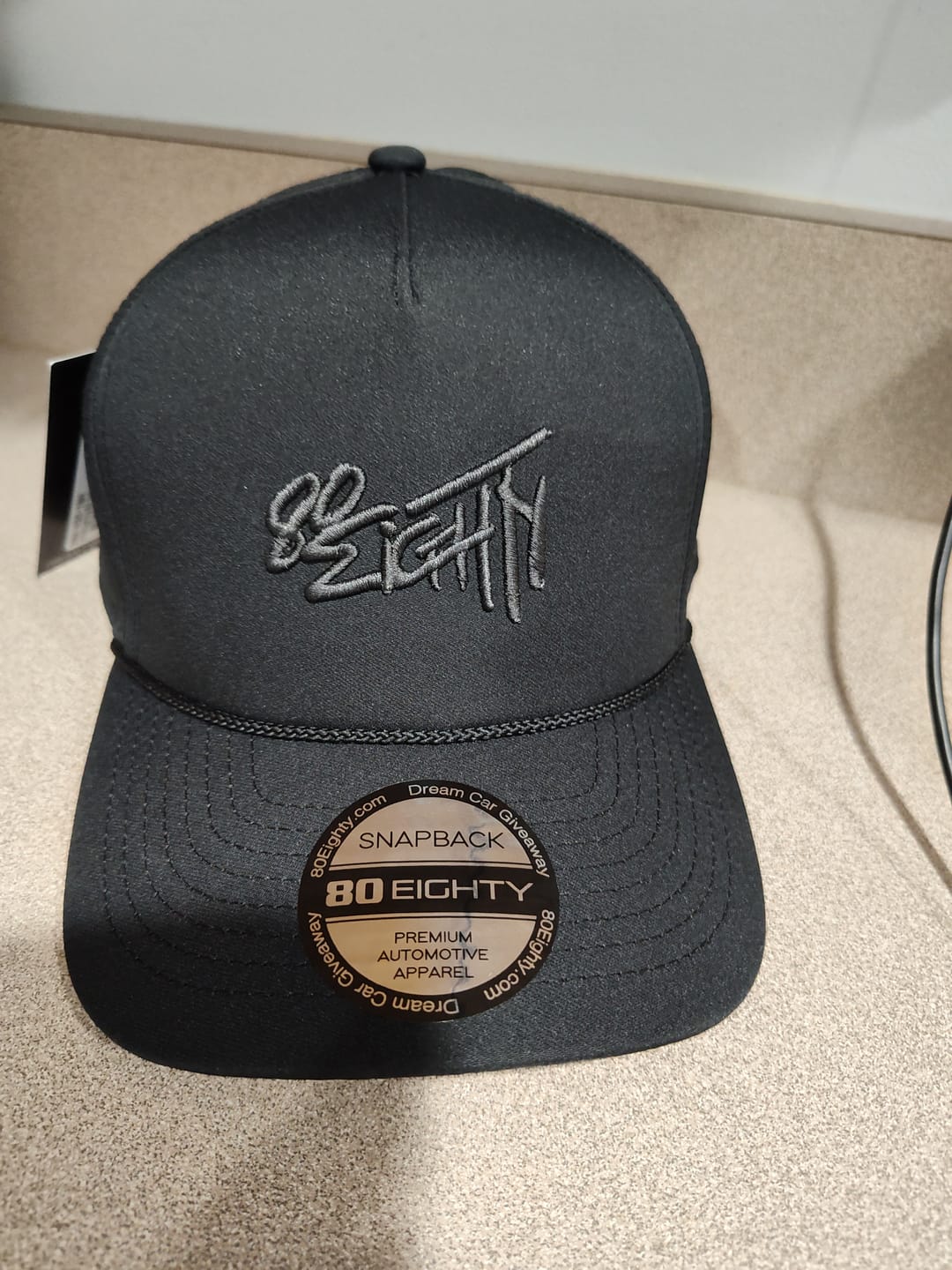 Customer photo review of 80Eighty® Triple Black Hat
