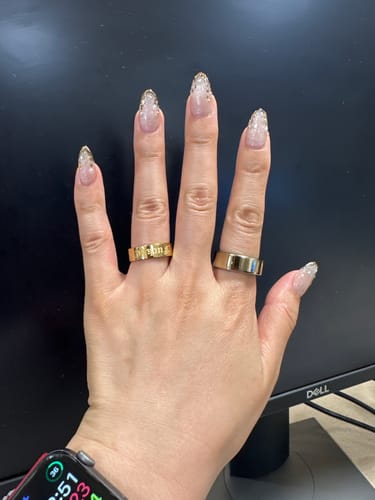 Customer photo review of F OFF Ring (GOLD)