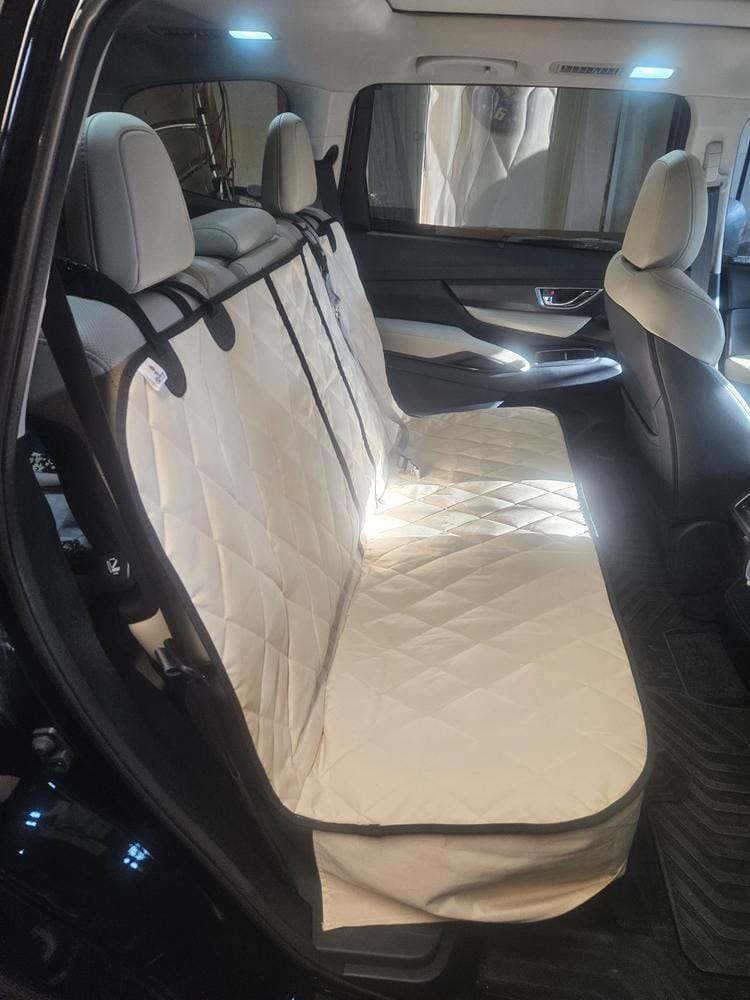 Customer photo review of Rear Seat Cover for Fold Down Seats - No Hammock - Regular