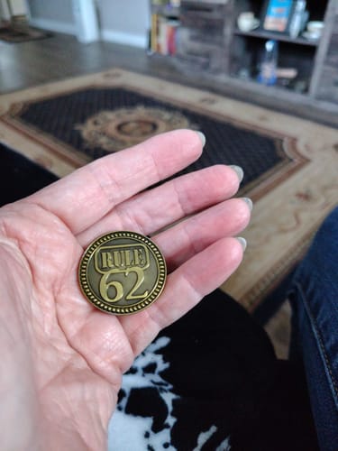 Customer photo review of Rule 62 AA/NA Bronze Recovery Medallion