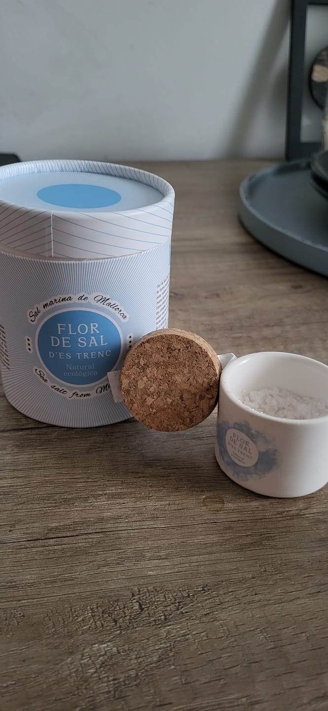 Customer photo review of Flor de Sal d'Es Trenc Natural, 180g, Bio