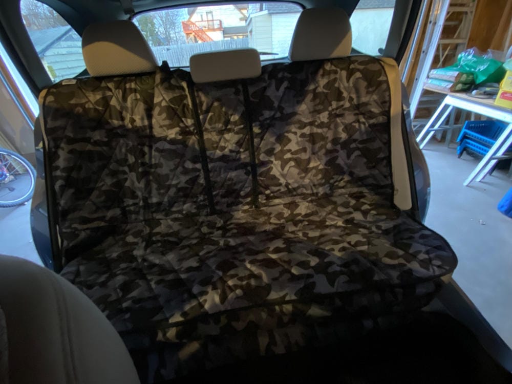 Customer photo review of Rear Seat Cover for Fold Down Seats - No Hammock - XL