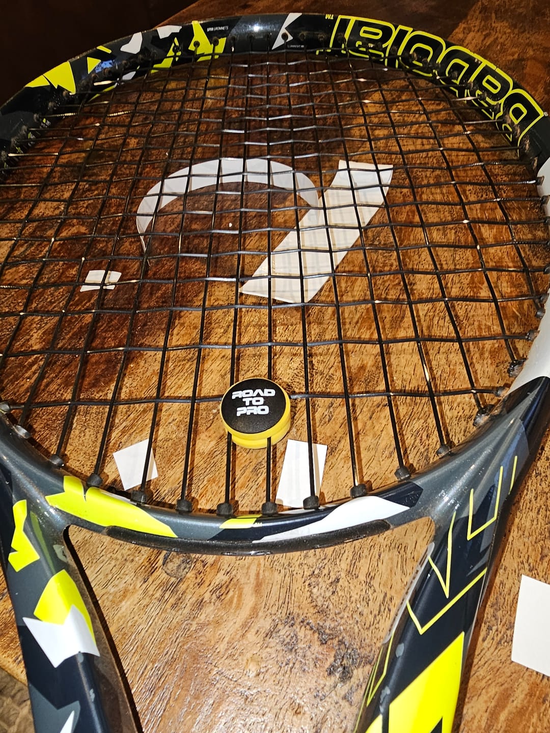 Customer photo review of 2-Pack Combo NEW RTP SHOCKSORB DAMPENER V3 - The only dampener made for pain relief and performance.