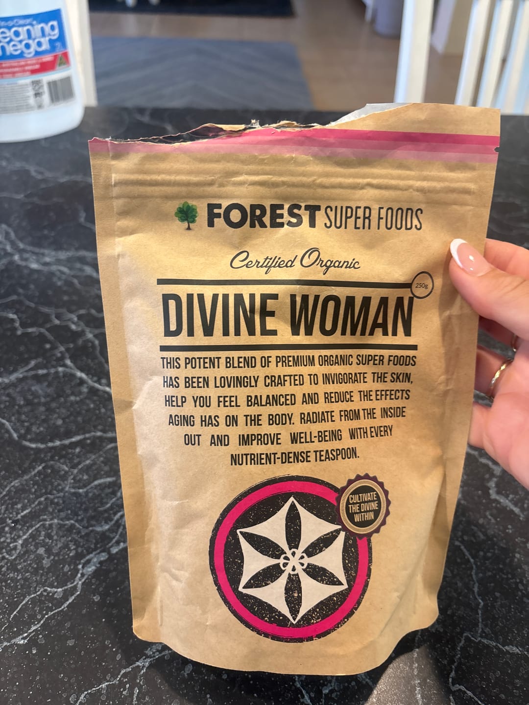 Customer photo review of Divine Woman Multivitamin Powder