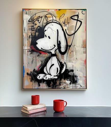 Customer review photo for Abstract Graffiti Art #GA050