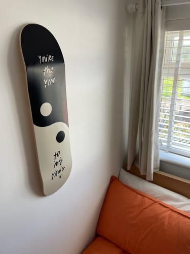 Customer photo review of YIN YANG SKATEBOARD