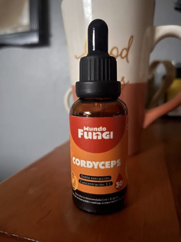 Customer photo review of Extracto Cordyceps - Gotas Ultra Concentrado