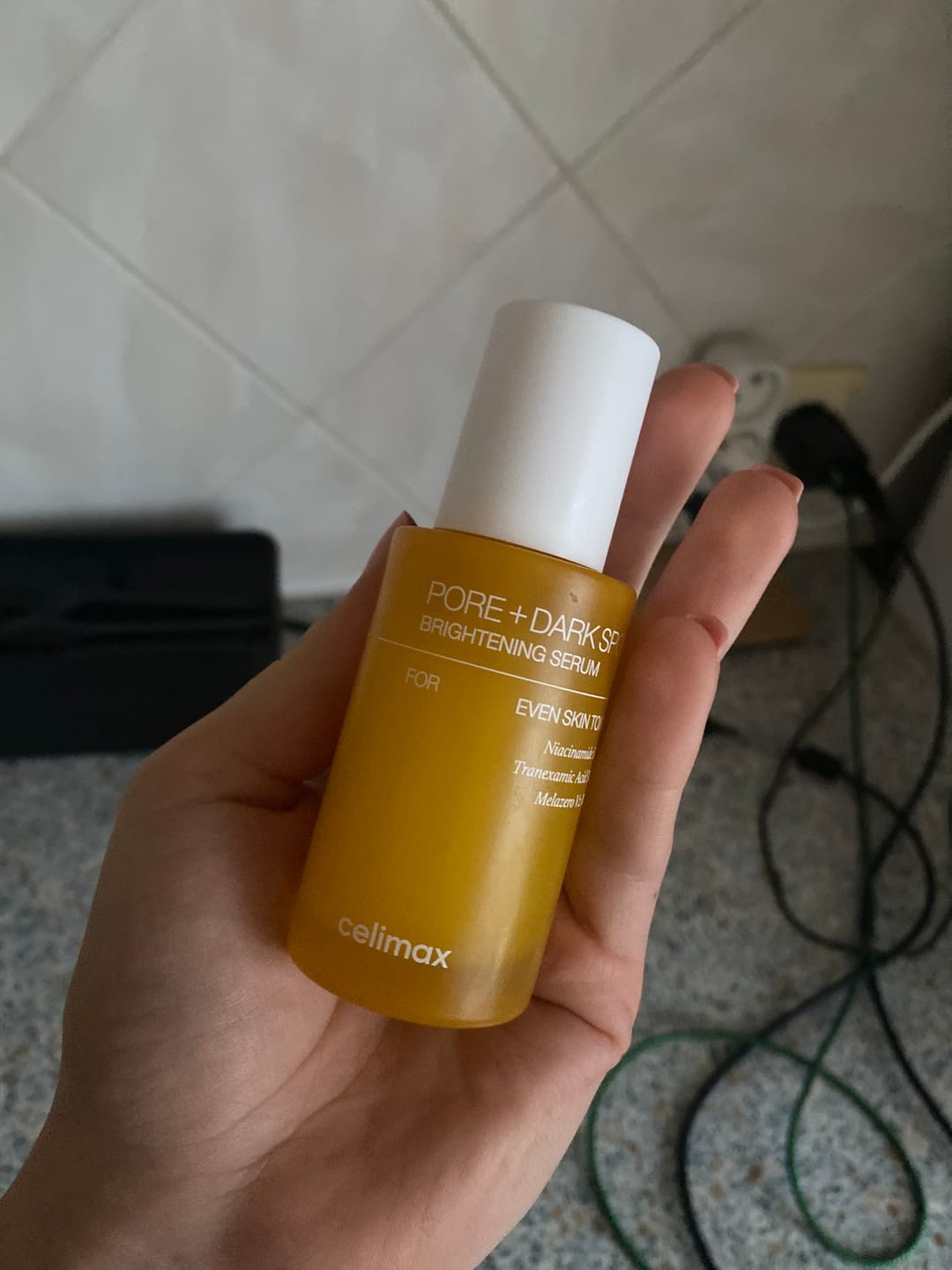 Customer photo review of Serums ādas toņa un reljefa izlīdzināšanai Celimax Pore+Dark Spot Brightening Serum