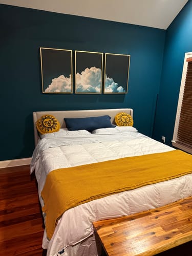 Customer photo review of Dreaming Cloud Set of 3 Prints