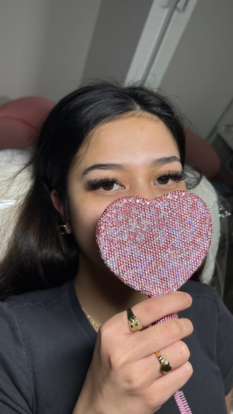 Customer photo review of Cashmere™ Fauxmink Lashes 0.07MM