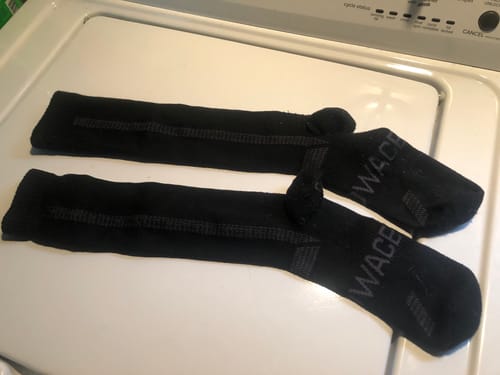 Customer photo review of Men's Alpaca Socks