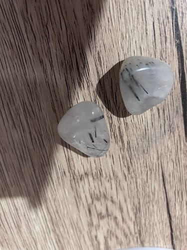 Customer photo review of Tourmalinated Quartz Tumble