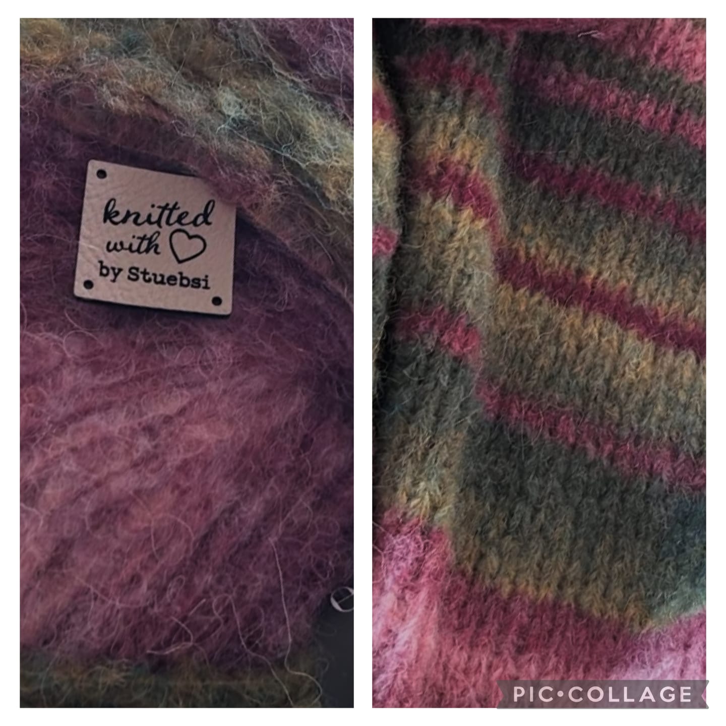 Customer photo review of Kunstleder Labels personalisiert mit Name oder Logo