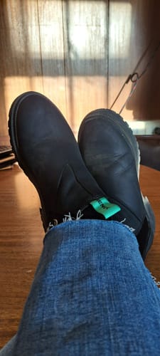 Customer photo review of Botín Original 2.0 Negro Menta Mujer