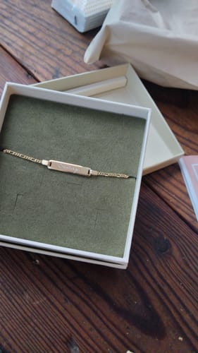 Customer photo review of Bracciale Nome Bimbo