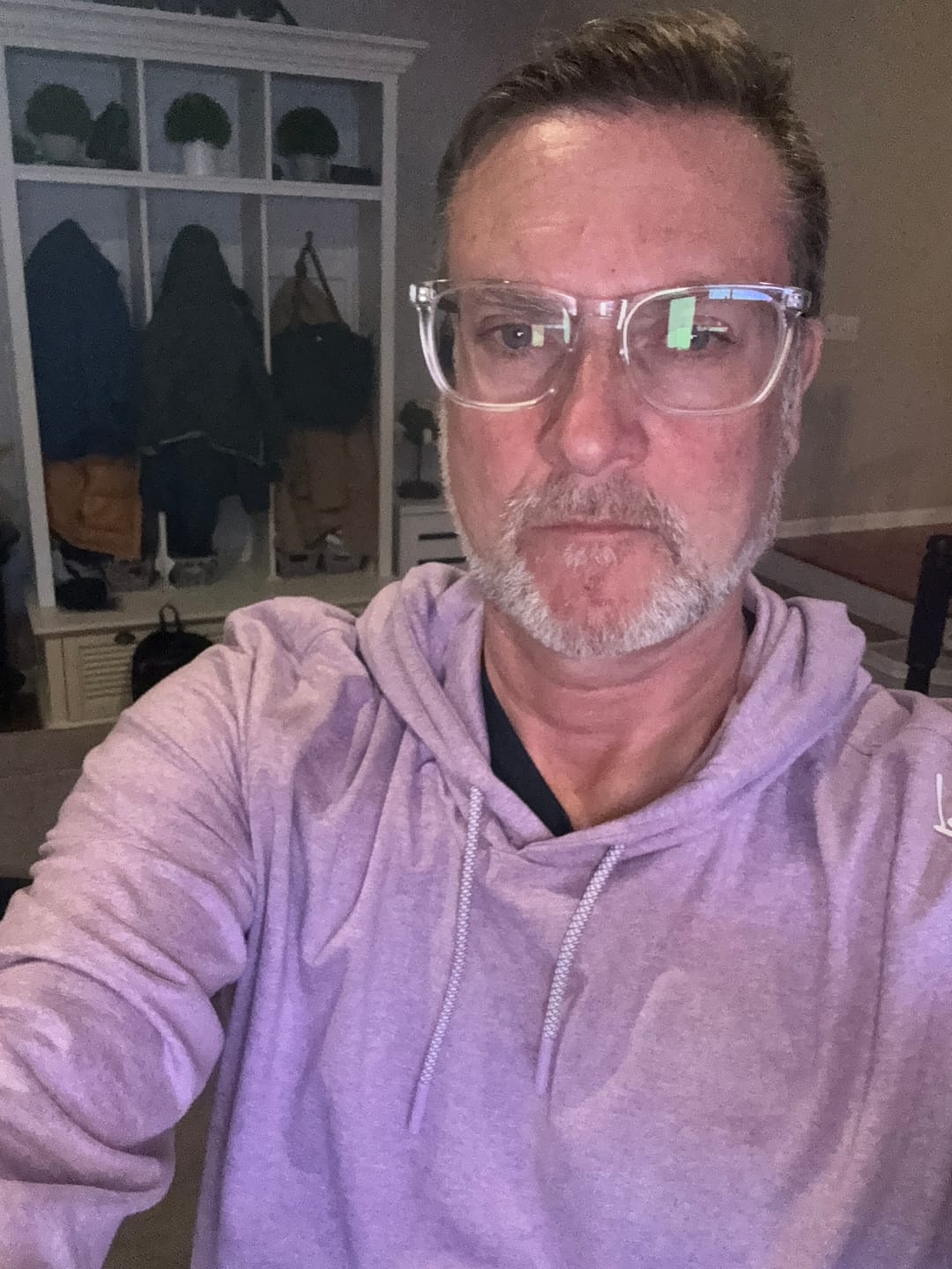 Customer photo review of Purple Course Hoodie