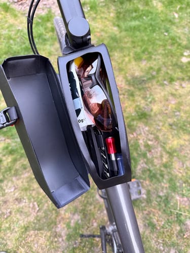 Kundenbewertung mit Foto zu BikeGuard Pro | mit Rahmentasche