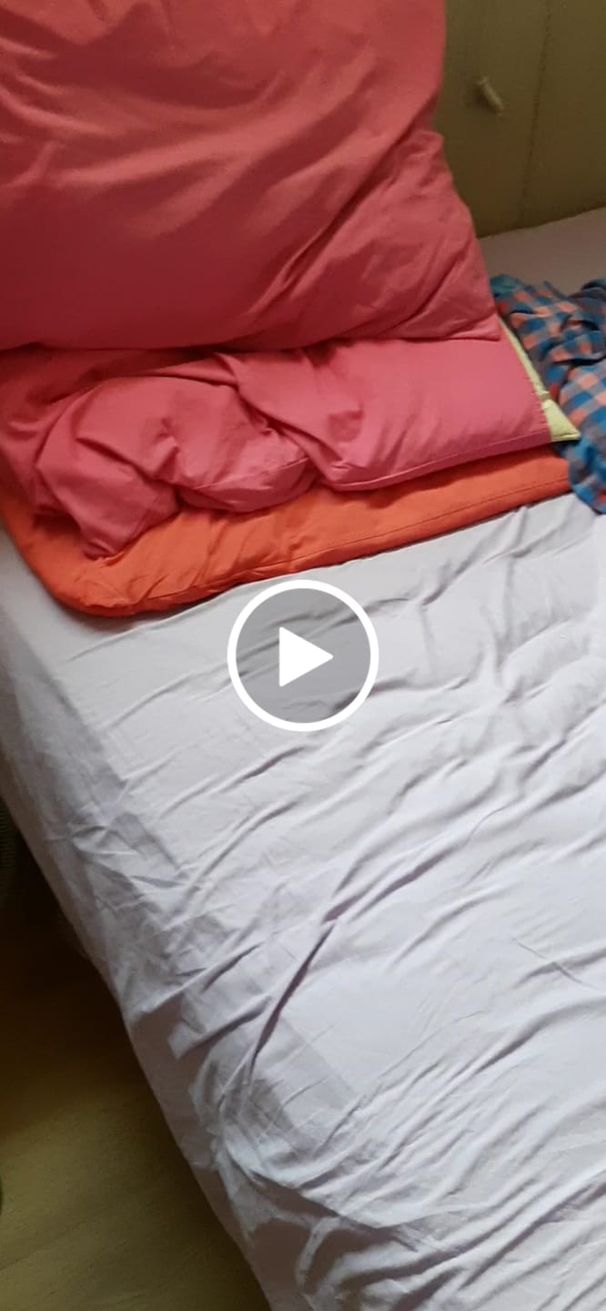 Customer video review of סדין כותנה סגול - Ekko Cotton
