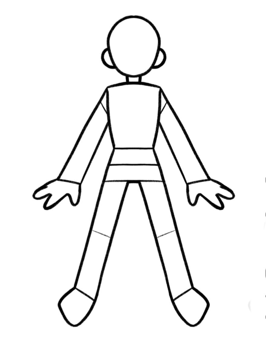 Customer photo review of Paper Doll Templates PDF