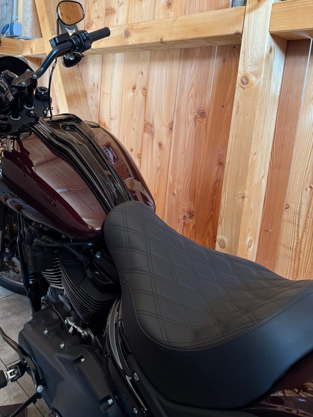 Customer photo review of Renegade LS schwarz für Sport Glide / Low Rider-ST/S ab 18