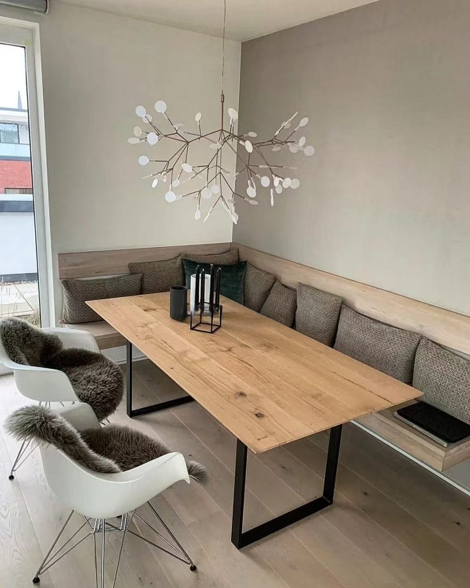 Customer photo review of Heracleum Rose Gold Branch Chandelier