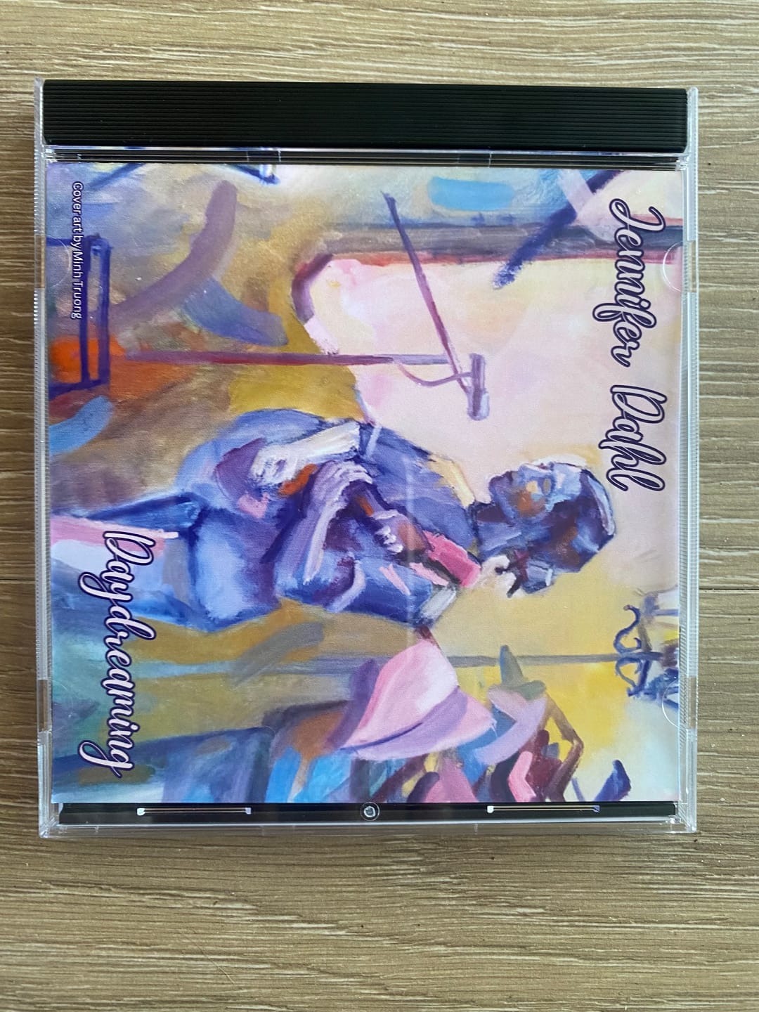 Customer photo review of CD Jewel Cases with 2-Panel Inserts