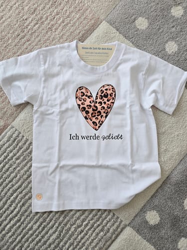 Customer photo review of Ich werde geliebt - Kinder T-Shirt