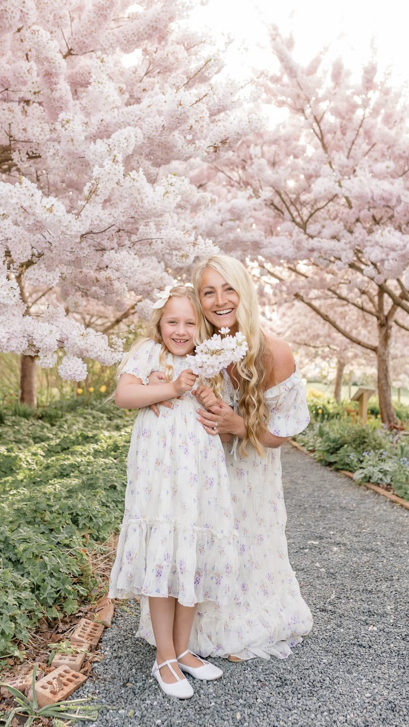 Customer photo review of Crinkled Chiffon Dress - Antique White