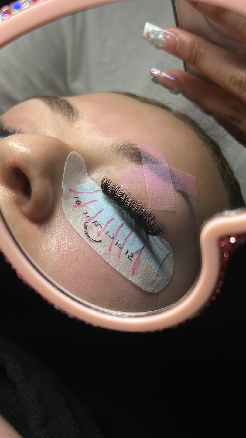 Customer photo review of Cashmere™ Fauxmink Lashes 0.07MM