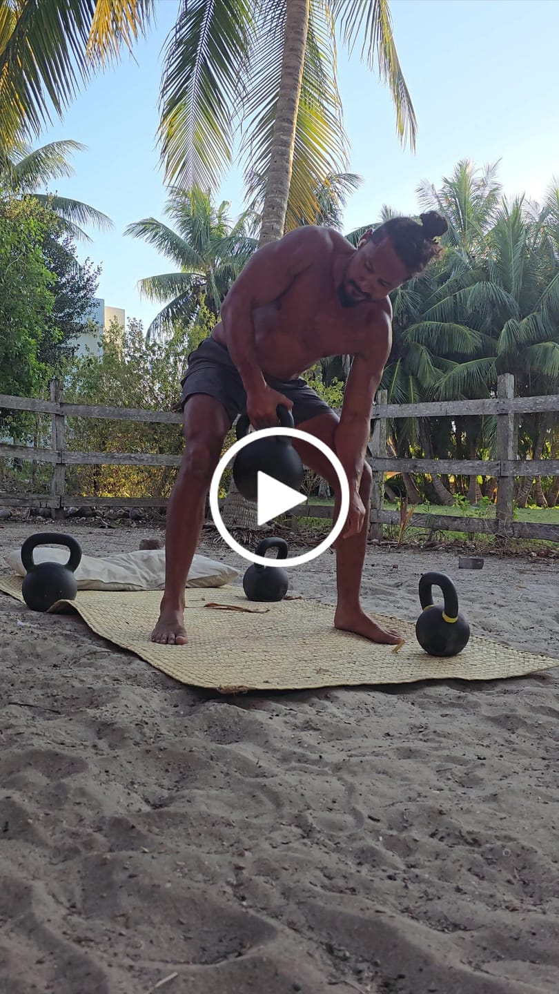 Customer video review of Kettlebell Premium 4 a 36 kg IRONSIDE