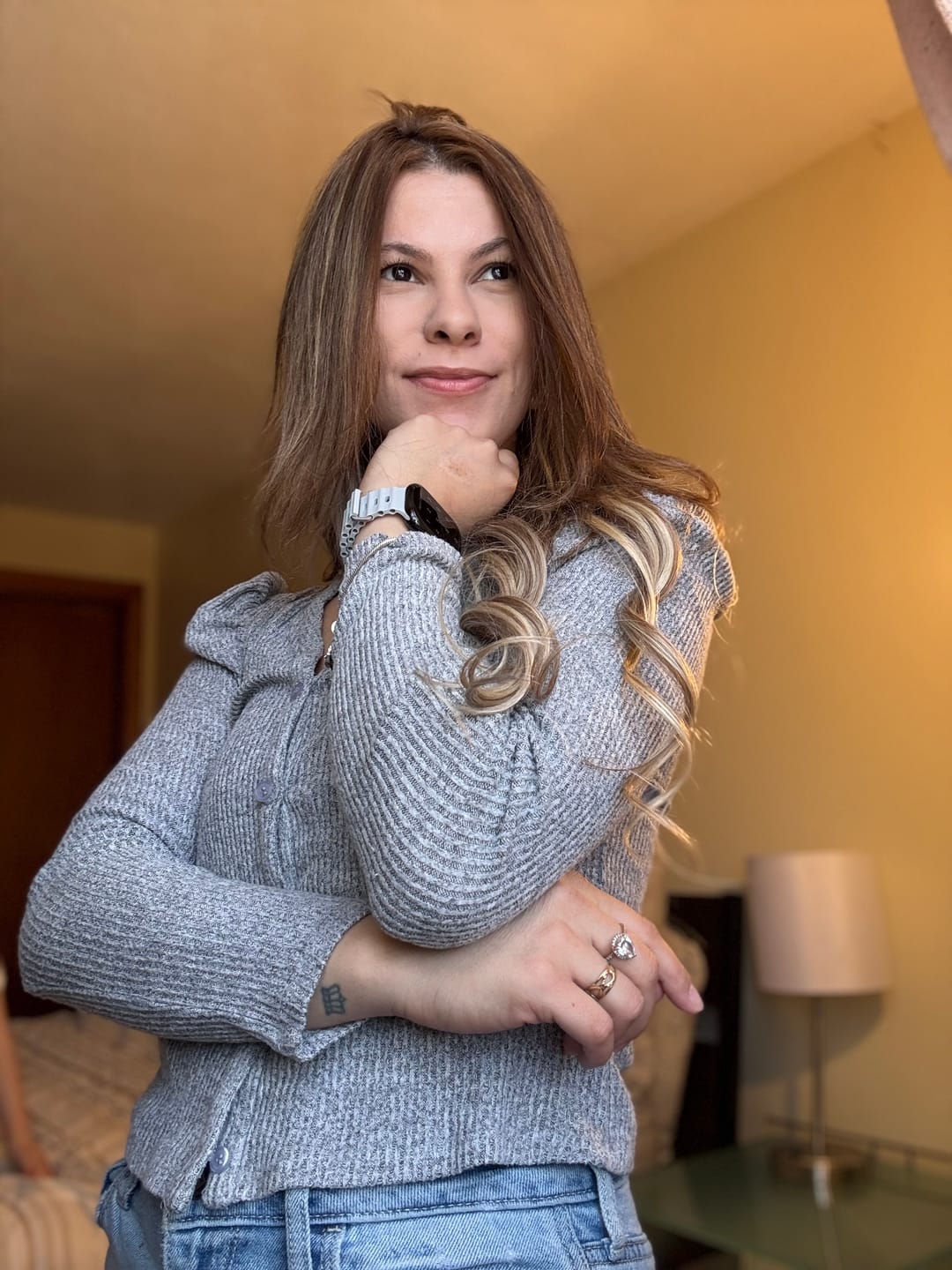 Customer photo review of Apple Band - Silicone Oceanica - Gray