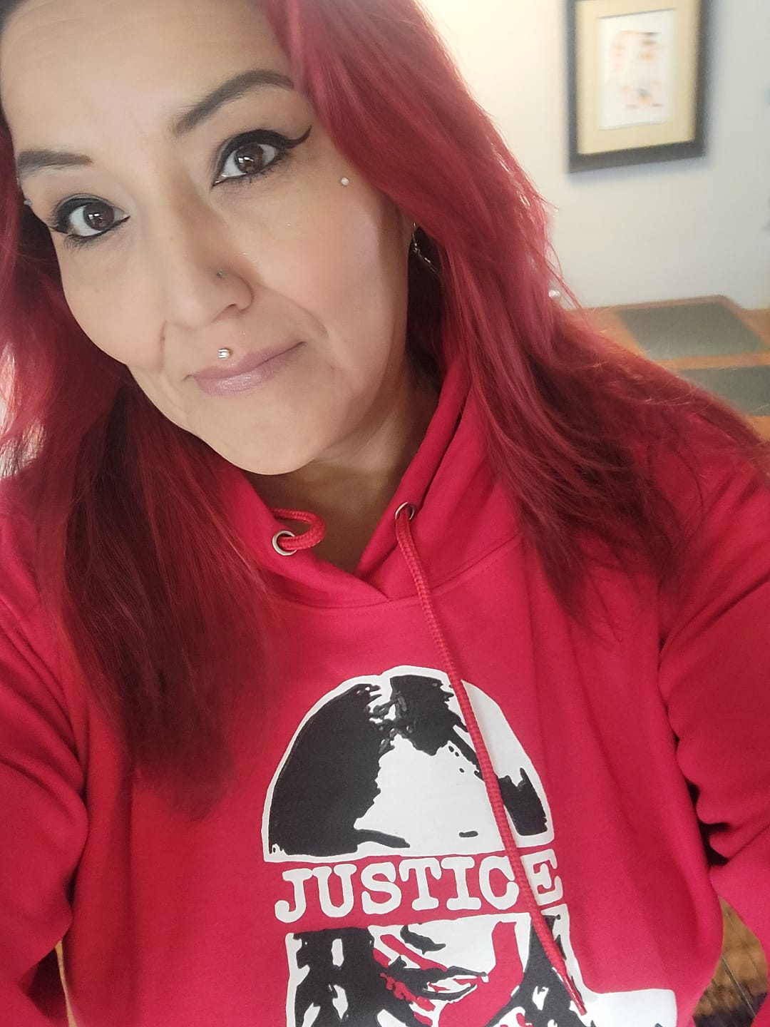 Customer photo review of Justice Hoodie