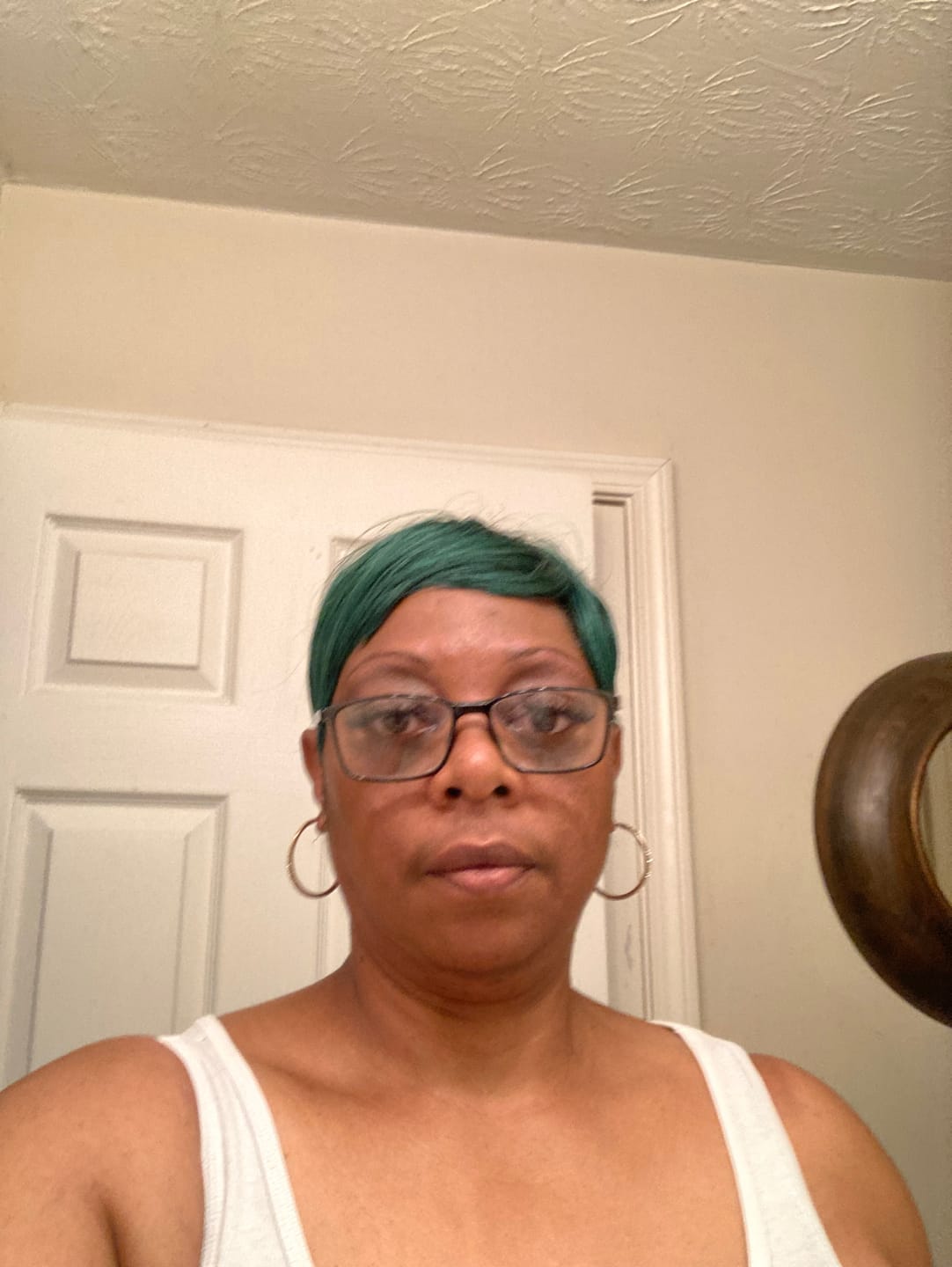 Customer photo review of Sensationnel Empire 100% Human Hair Yaki Weave - 10"
